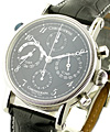 Tora Chronograph Mens 38mm Automatic in Steel Steel on Strap with Black Dial 