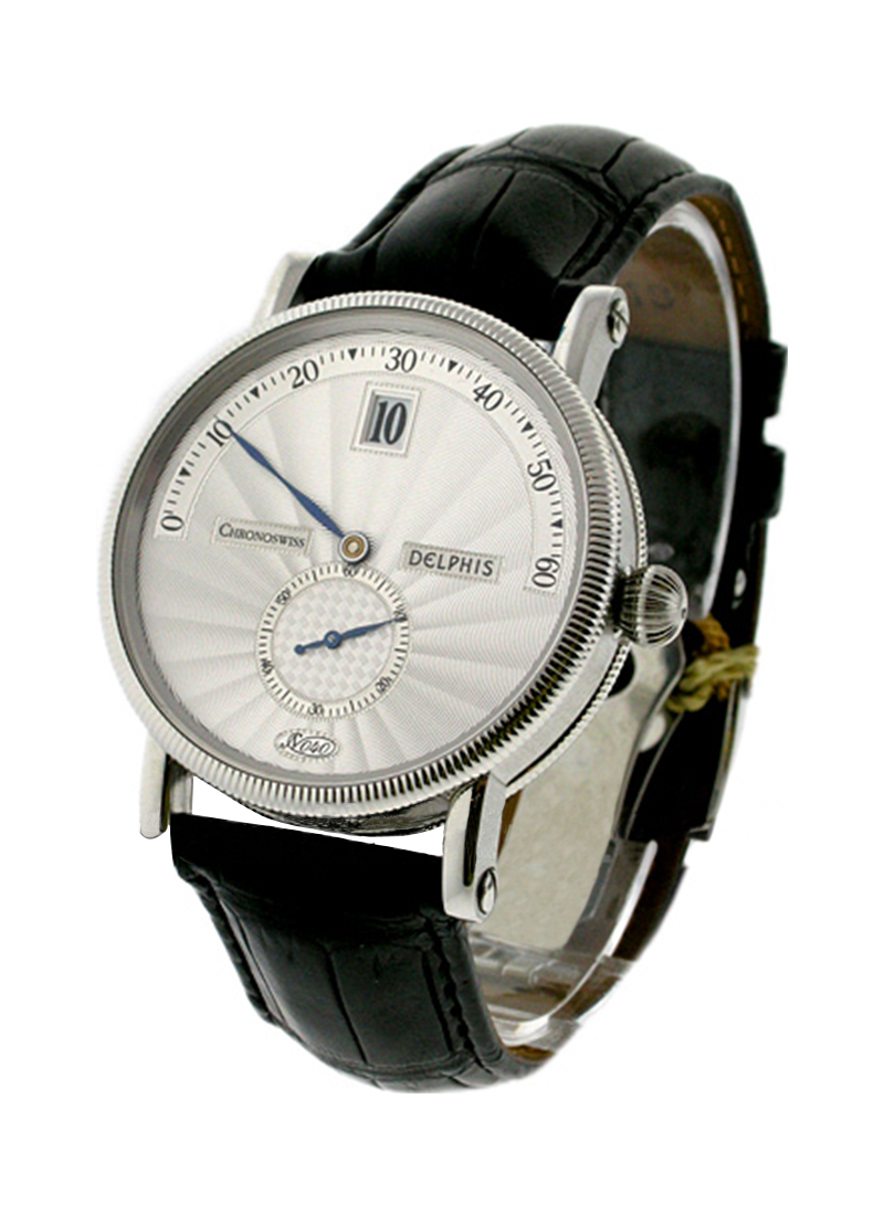 Chronoswiss Delphis Jump Hour Men's Automatic in Steel