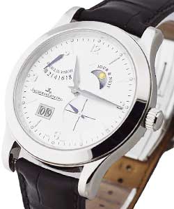 Master Reserve De Marche 8 Days in Steel on Black Crocodile Leather Strap with Silver Dial