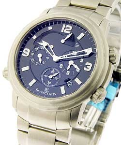 Leman Reveil GMT 40mm Autoamtic in Titanium on Titanium Bracelet with Black Dial