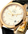 Grande Class El Primero in Rose Gold Rose Gold on Strap with Silver Dial
