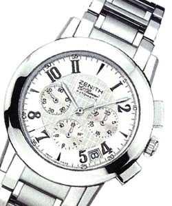 Port Royal El Primero Steel on Bracelet with Silver Dial 
