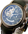 El Primero Chronomaster T Open - Brown PVD Steel on Strap with Brown Dial 