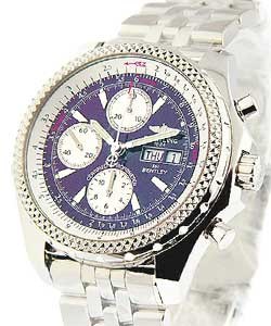 Bentley GT Chronograph - 688 Steel on Bracelet  with Blue Dial 