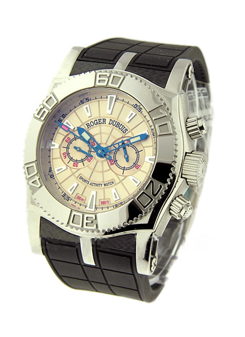 Roger Dubuis Easy Diver Chronograph with Champagne Dial
