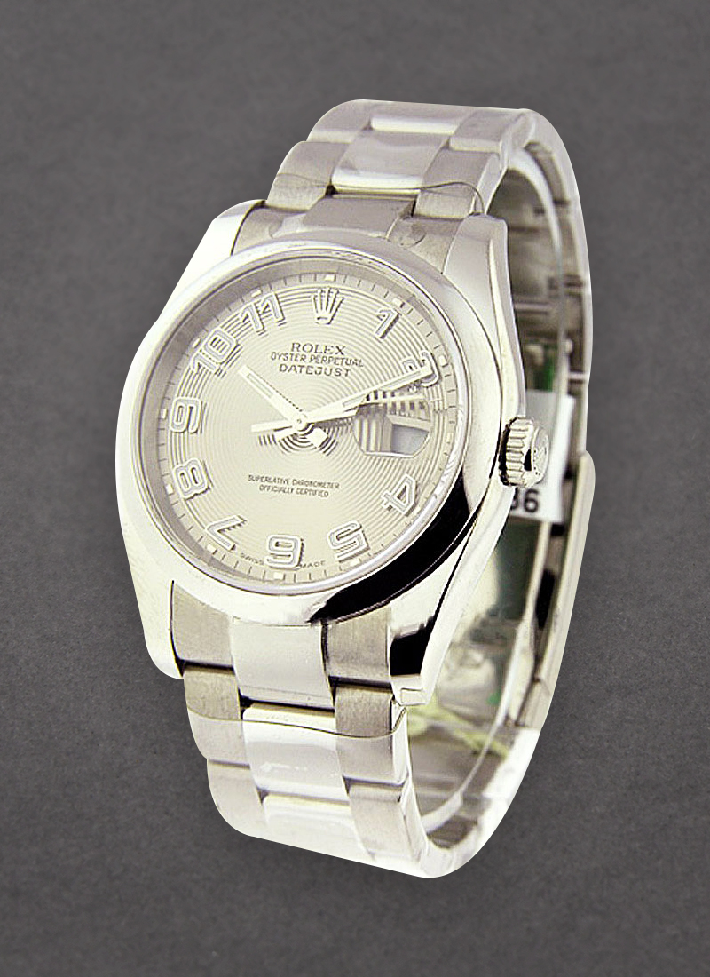 Rolex Unworn Datejust 36mm in Steel with Domed Bezel