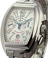  King Conquistador Chronograph Stainless Steel on Bracelet with Silver Dial