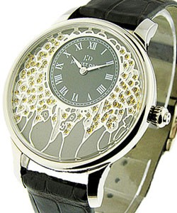 La Fleur Du Temps with Yellow Spessartine Dial  Limited to just 8pcs