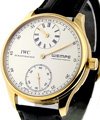 Portuguese Regulateur Wempe - Limited Edition Rose Gold on Strap - Only 50 pcs made
