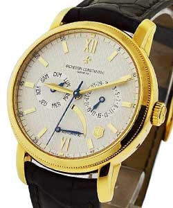 Jubilee 1755 in Yellow Gold on Black Crocodile Leather Strap in Silver Dial - Limited to 501pcs