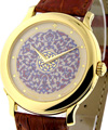 Vacheron Constantin - Limited Edition of 10 Pieces Yellow Gold on Strap - Enamel Dial 