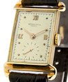 Vintage Rectangle - ca. 1949 Rose Gold on Strap
