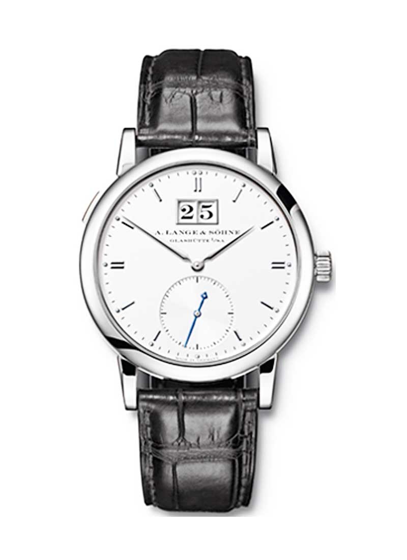 A. Lange & Sohne Saxonia Mens Automatic in White Gold