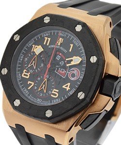 Offshore Royal Oak - Team Alinghi in Rose Gold on Black Rubber Strap with Black Dial