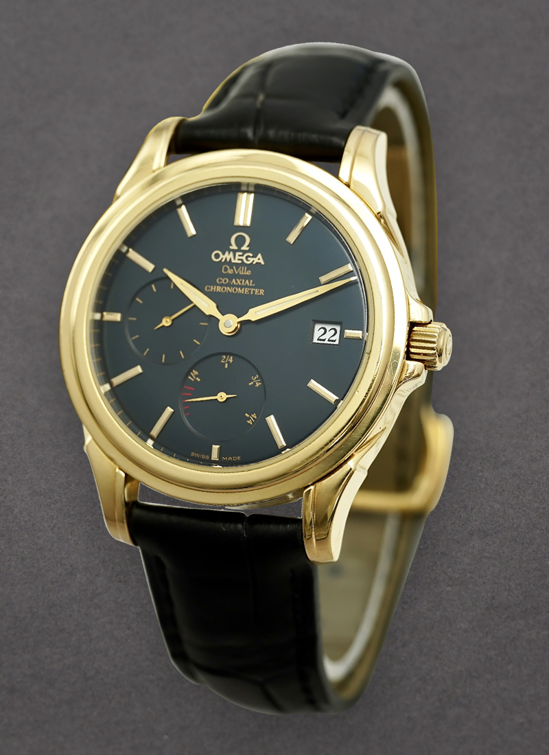 Omega Co-Axial Power Reserve Chronometer in Yellow Gold