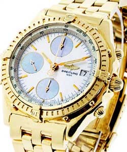 Chronomat with MOP Dial Rose Gold on Bracelet