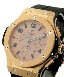 44mm Big Bang Rose Gold Mat Rose Gold Mat Case on Rubber Strap 