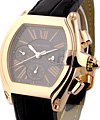 Roadster Chronograph Limited Edition Rose Gold Case with Brown Dial on Strap 