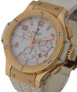 44mm Big Bang Portocervo in Rose Gold on Rubber Strap with White Dial