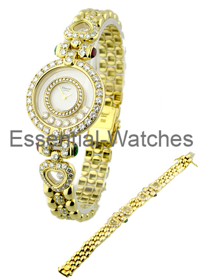 Chopard Happy Diamonds with Matching Bracelet 