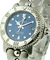 Diver in Steel on Steel Bracelet with Blue Dial