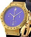  Yellow Gold 'Classic Chronograph' Blue Dial