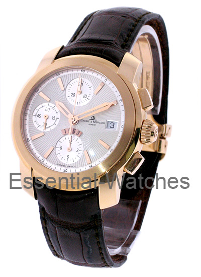 Baume & Mercier Capeland Chronograph 39mm in Rose Gold