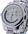 World Time Chrono  Platinum wth Platinum Bracelet