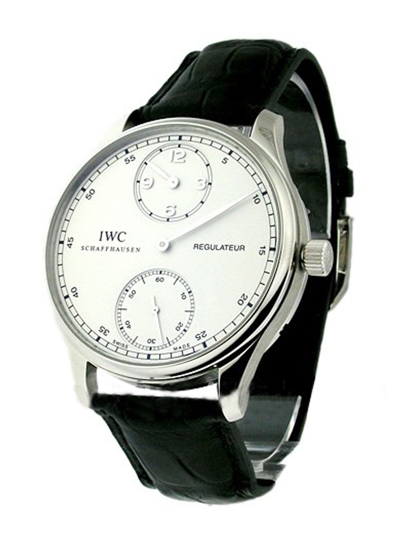 IWC Portuguese Regulateur 43.1mm in Platinium- Limited Edition of 500 pcs