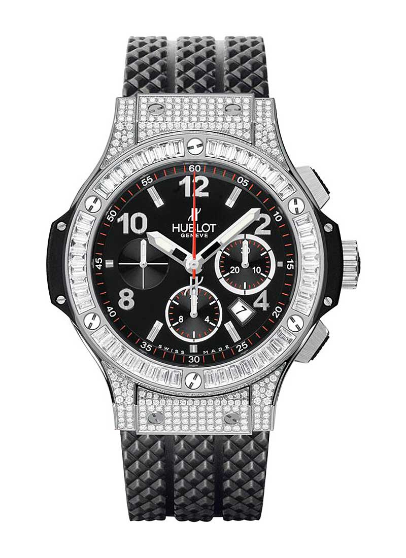 Hublot Big Bang Steel Chronograph Automatic Diamonds for $14,399 for sale  from a Trusted Seller on Chrono24