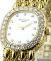 Ladys Golden Ellipse Mechanical in Yellow Gold Ref 4931 - 18KT Yellow Gold with MOP Dial