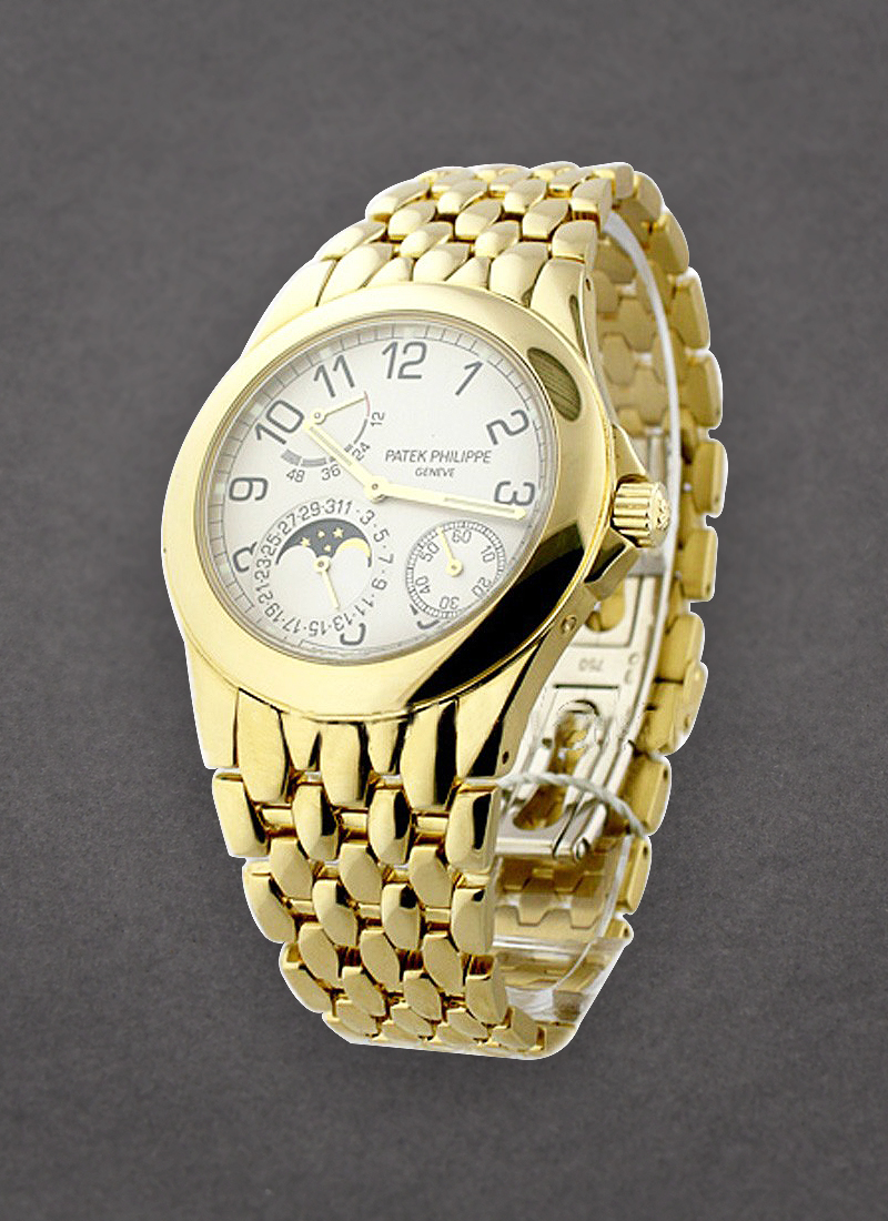 Patek Philippe 5085 Power Reserve Moon in Yellow Gold