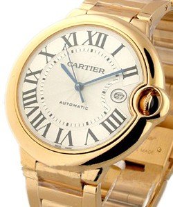 Ballon Bleu in Rose Gold on Rose Gold Bracelet with Silver Dial