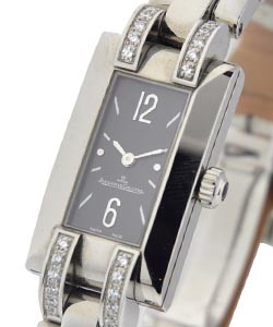  Ideal with Diamond Lugs Steel on Strap with Grey Dial 