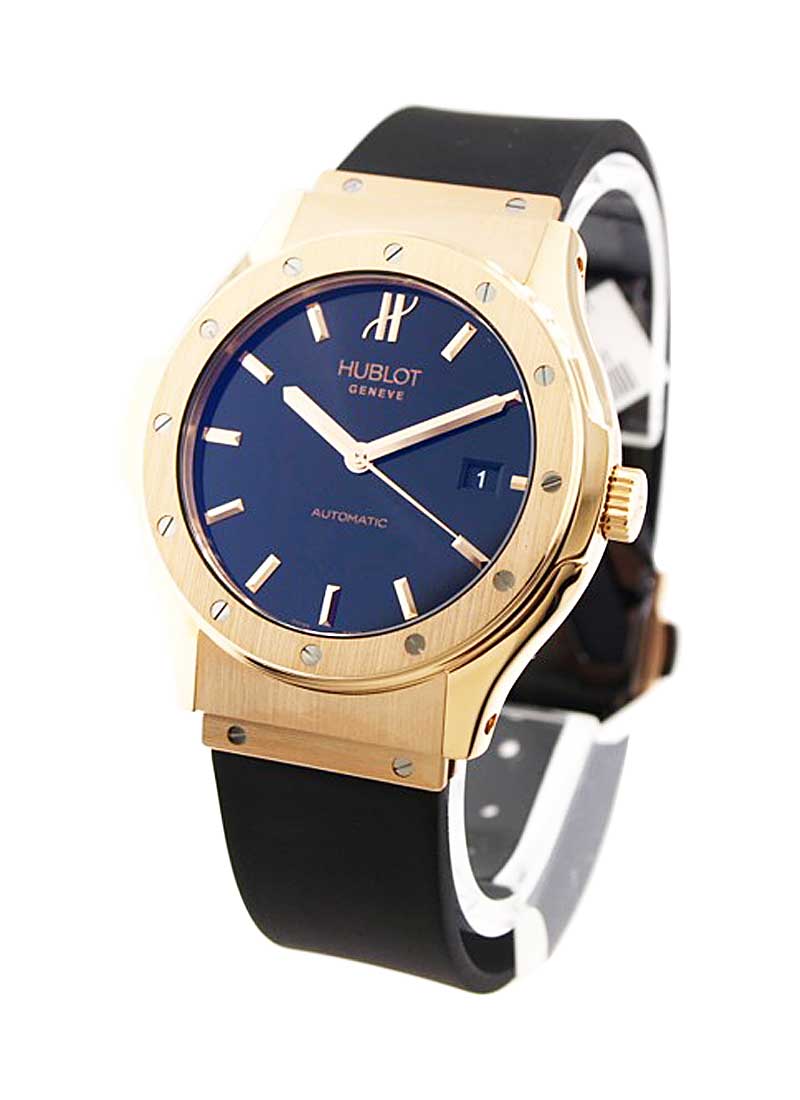 Hublot MDM Geneve 18K Rose Gold 36mm Watch with Diamonds