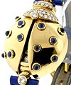 Lady's LADY BUG Happy Sport Limited Edition Yellow Gold - 5 Floating Diamonds