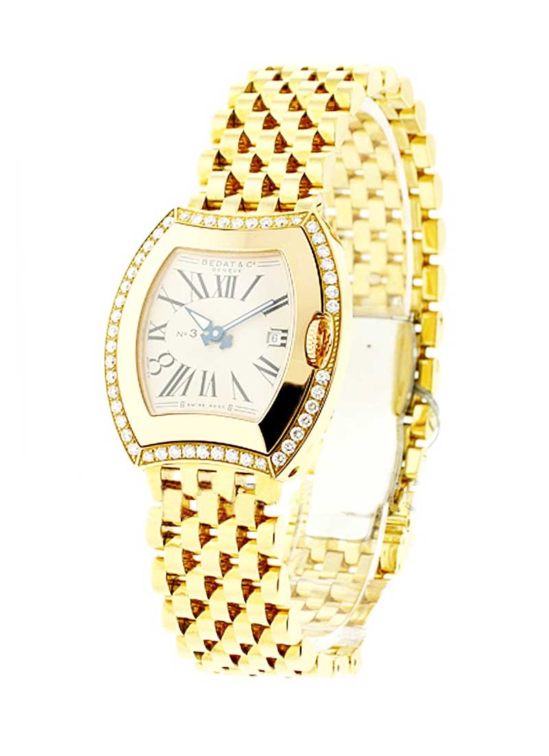 Bedat Lady's No. 3 in Yellow Gold with Diamond Bezel