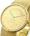 $20 Gold Coin Watch  Yellow Gold with Mesh Bracelet