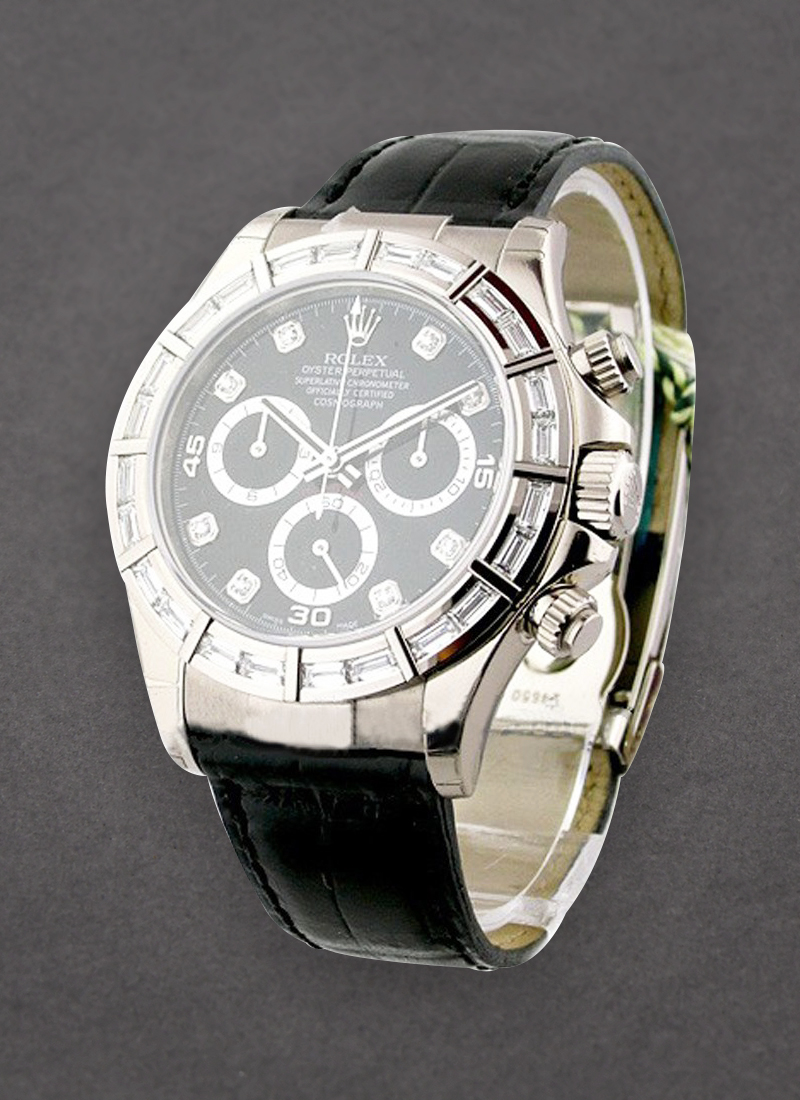 Pre-Owned Rolex Daytona Special Edition - White Gold - Diamond Bezel