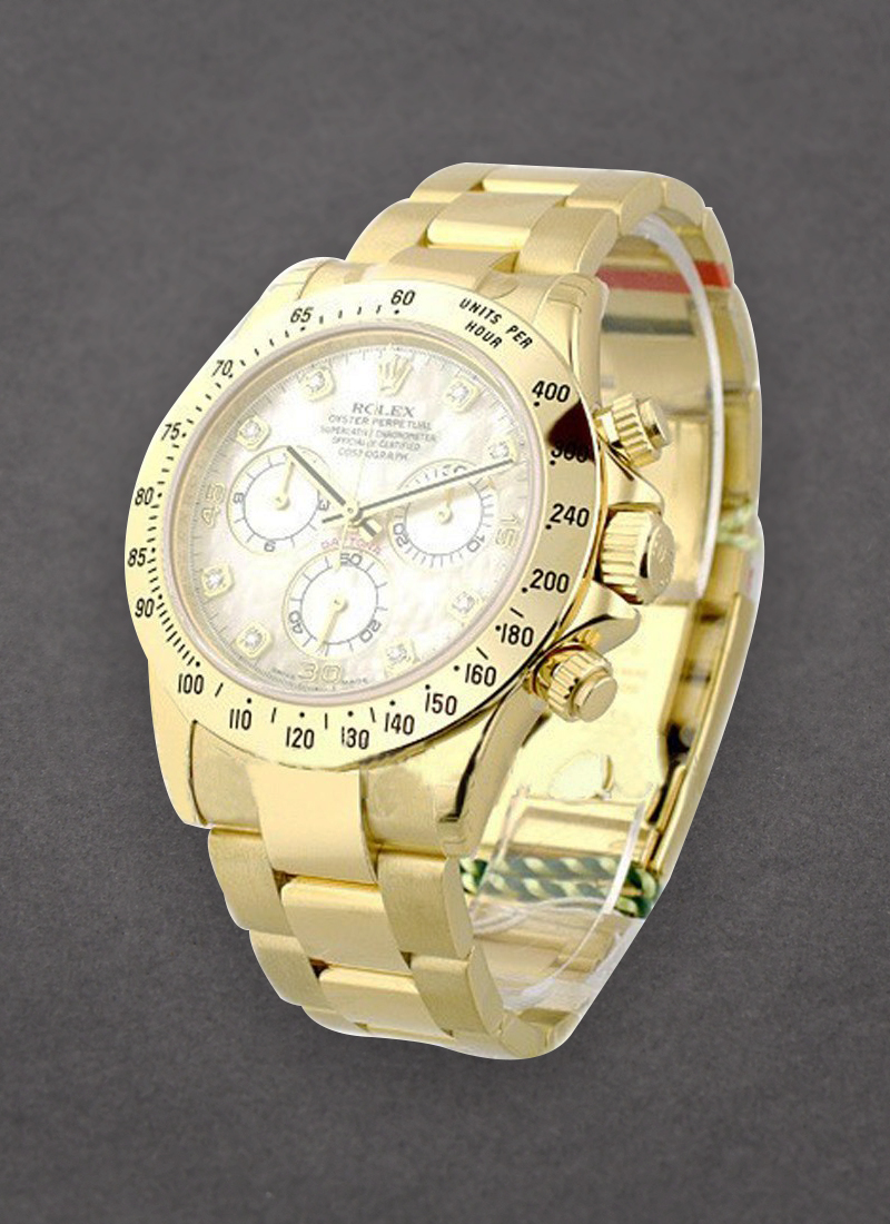 Rolex Unworn Daytona in Yellow Gold