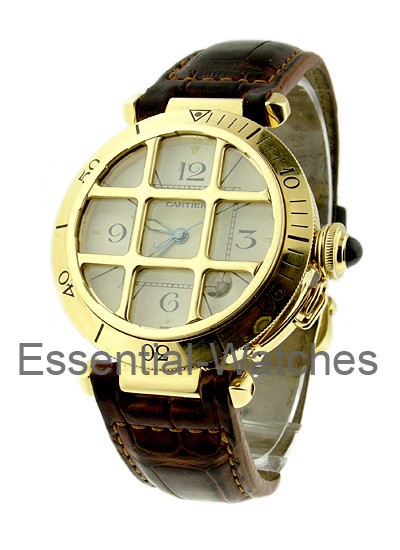 Cartier 38mm Pasha with Grid