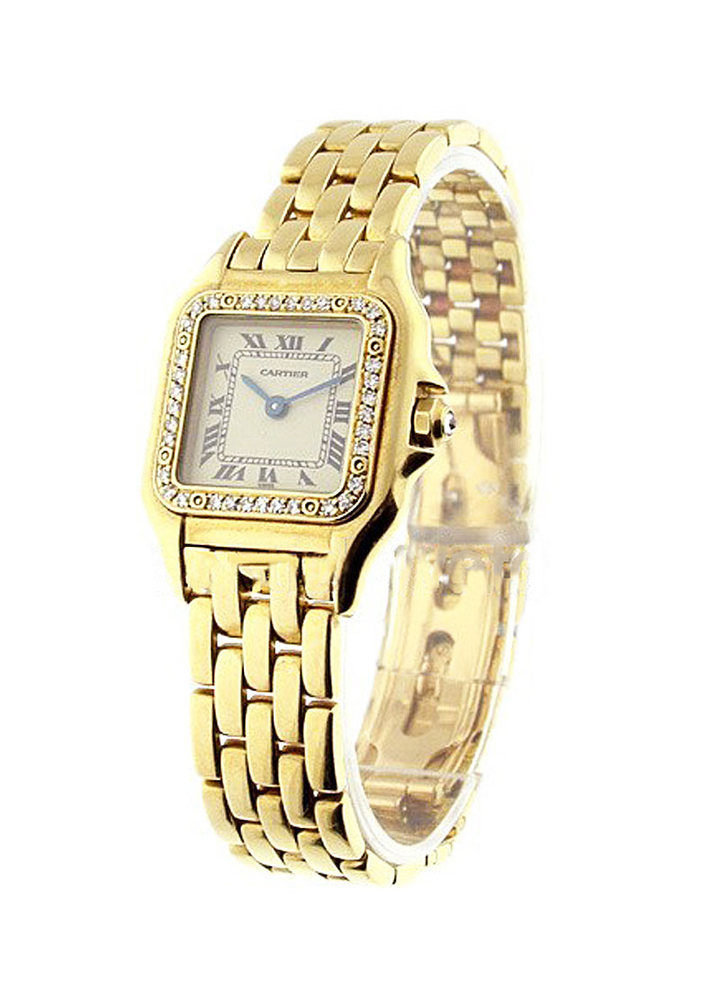 WF3070B9 Cartier Panther Yellow Gold with Diamonds | Essential Watches