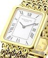 Ladies  Rectangular Bracelet - Circa 1960''''s 18 KT Yellow Gold