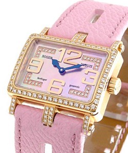 Too Much - Rose Gold with Diamond Case Pink Dial - Pink Strap - Small Size