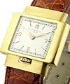 Vintage Men's Hooded Square - Circa 1937 18KT Yellow Gold