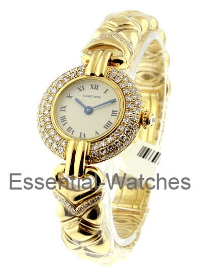 Cartier Colisee with Diamond Case