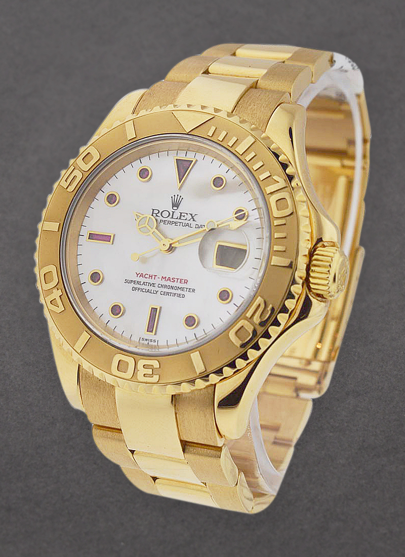 Pre-Owned Rolex Yacht-master Large Size 40mm in Yellow Gold