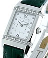 Reverso Florale Quartz Steel on Strap