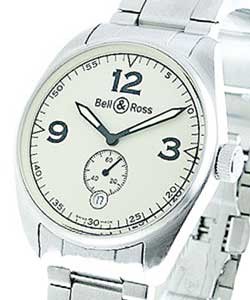 Vintage 123  Steel on Bracelet with Beige Dial