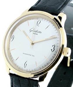 Senator Sixties Automatic in Rose Gold Rose Gold on Strap with White Dial